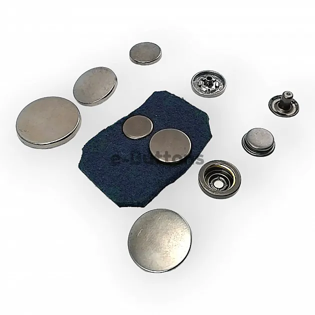 Coat Snap Fasteners Deluxe Series 503 Italian Style Zamak Snap DLX00503Z