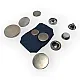 Coat Snap Fasteners Deluxe Series 503 Italian Style Zamak Snap DLX00503Z