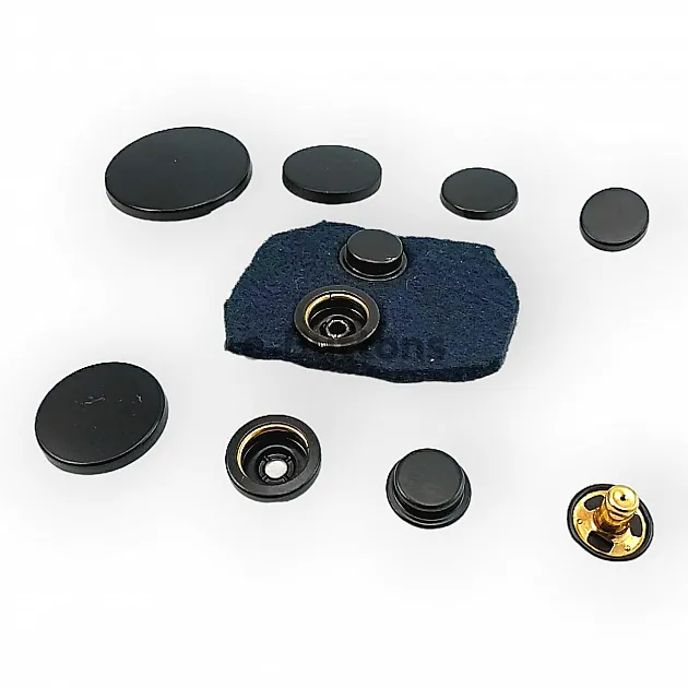 Coat Snap Fasteners Deluxe Series 503 Italian Style Zamak Snap DLX00503Z