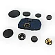 Coat Snap Fasteners Deluxe Series 503 Italian Style Zamak Snap DLX00503Z