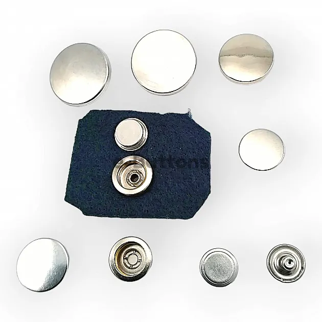 Coat Snap Fasteners Deluxe Series 503 Italian Style Zamak Snap DLX00503Z
