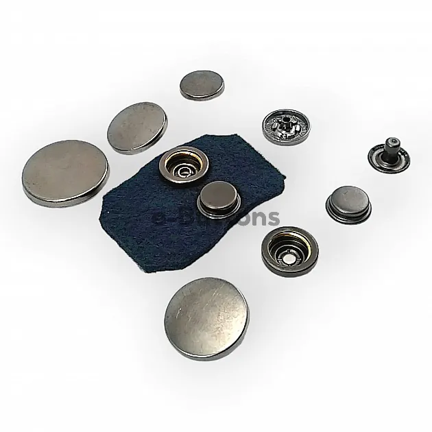 Coat Snap Fasteners Deluxe Series 503 Italian Style Zamak Snap DLX00503Z
