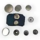 Coat Snap Fasteners Deluxe Series 503 Italian Style Zamak Snap DLX00503Z