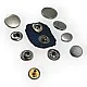 Coat Snap Fasteners Italian Style Zamak Snap Button Deluxe Series DLX00884Z
