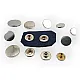 Coat Snap Fasteners Italian Style Zamak Snap Button Deluxe Series DLX00884Z