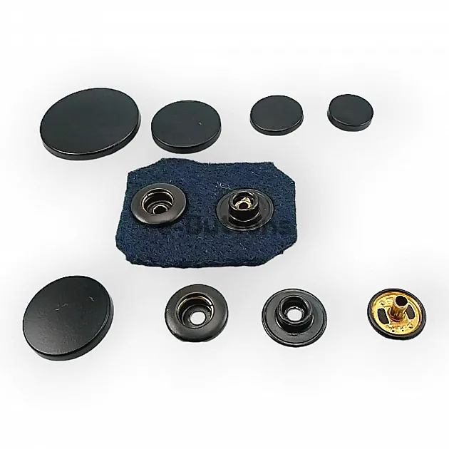 Coat Snap Fasteners Italian Style Zamak Snap Button Deluxe Series DLX00884Z