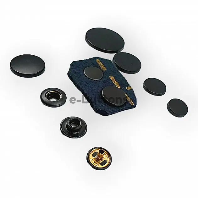 Coat Snap Fasteners Italian Style Zamak Snap Button Deluxe Series DLX00884Z