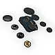 Coat Snap Fasteners Italian Style Zamak Snap Button Deluxe Series DLX00884Z