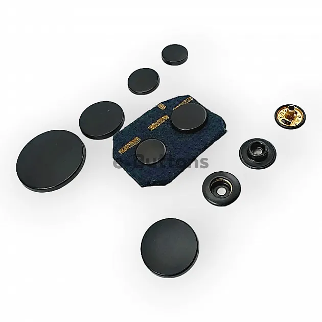 Coat Snap Fasteners Italian Style Zamak Snap Button Deluxe Series DLX00884Z