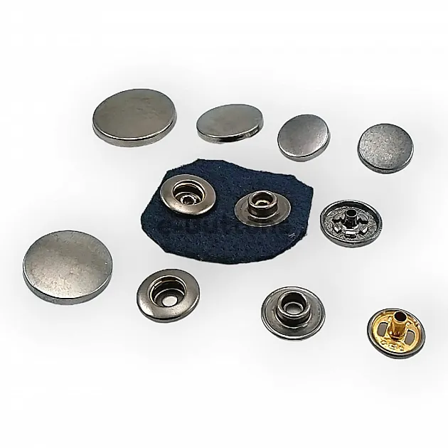 Coat Snap Fasteners Italian Style Zamak Snap Button Deluxe Series DLX00884Z