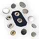 Coat Snap Fasteners Italian Style Zamak Snap Button Deluxe Series DLX00884Z