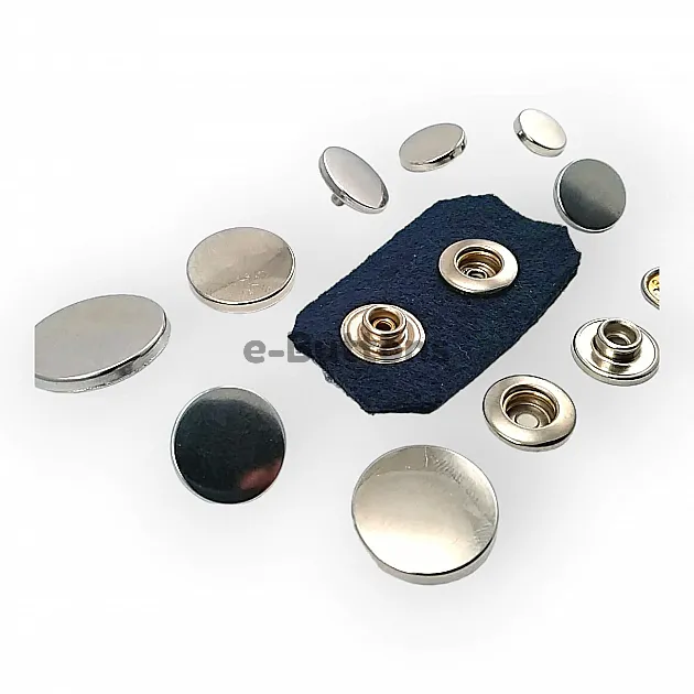 Coat Snap Fasteners Italian Style Zamak Snap Button Deluxe Series DLX00884Z