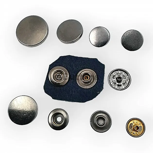 Coat Snap Fasteners Italian Style Zamak Snap Button Deluxe Series DLX00884Z