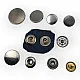 Coat Snap Fasteners Italian Style Zamak Snap Button Deluxe Series DLX00884Z