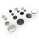 Stainless Italian Style Coat Snap Button Deluxe Series 501C DLXC00501P