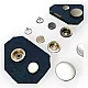 Coat Snap Fasteners Stainless Deluxe Series 503C Italian Style DLXC00503P