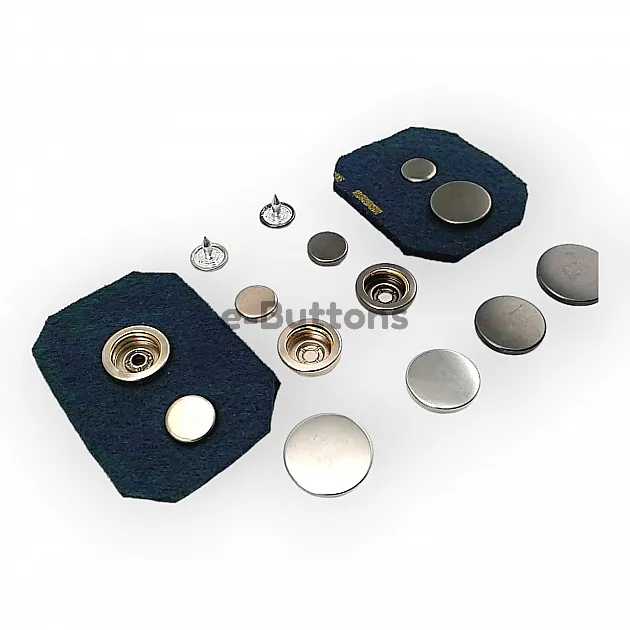 Coat Snap Fasteners Stainless Deluxe Series 503C Italian Style DLXC00503P