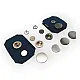Coat Snap Fasteners Stainless Deluxe Series 503C Italian Style DLXC00503P