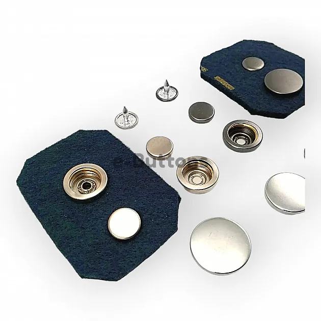 Coat Snap Fasteners Stainless Deluxe Series 503C Italian Style DLXC00503P