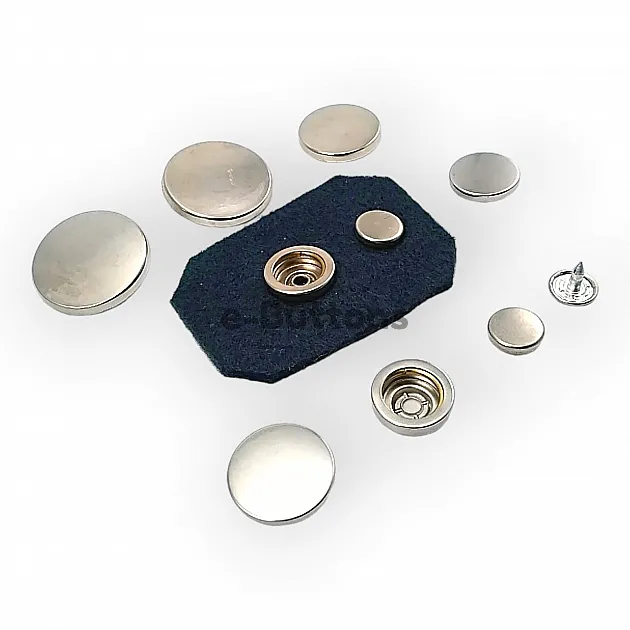 Coat Snap Fasteners Italian Style Zamak Snap Deluxe Series 503C DLXC00503Z