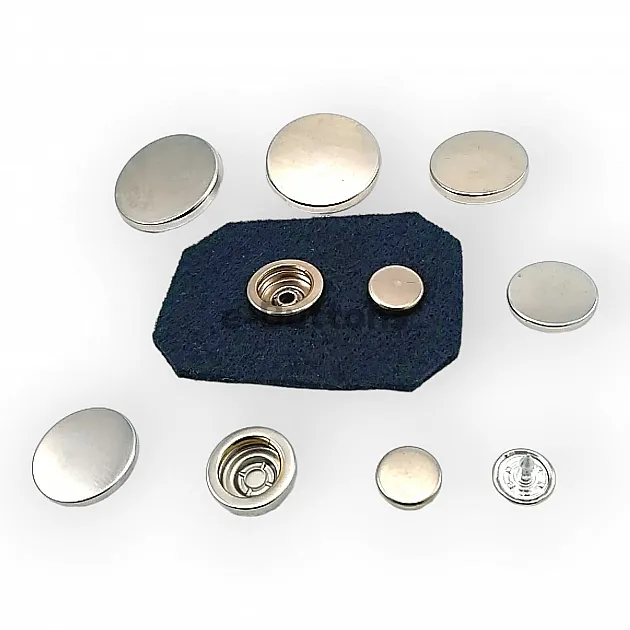 Coat Snap Fasteners Italian Style Zamak Snap Deluxe Series 503C DLXC00503Z