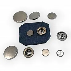 Coat Snap Fasteners Italian Style Zamak Snap Deluxe Series 503C DLXC00503Z