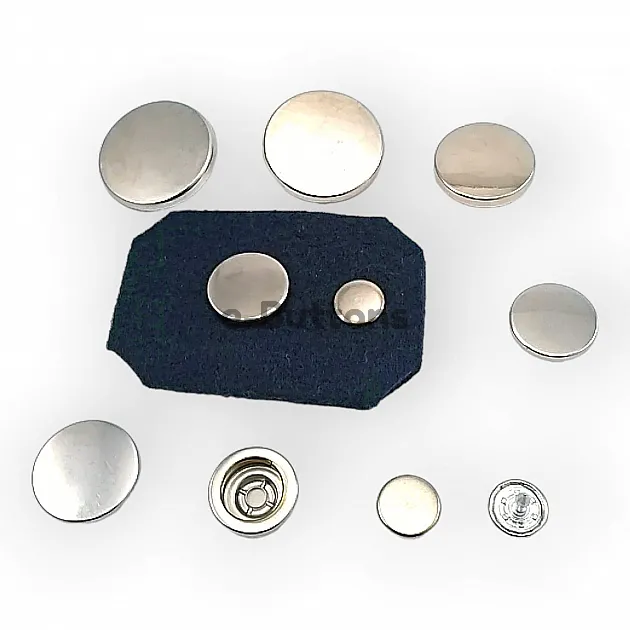 Coat Snap Fasteners Italian Style Zamak Snap Deluxe Series 503C DLXC00503Z