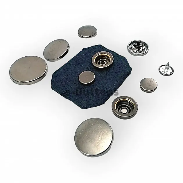 Coat Snap Fasteners Italian Style Zamak Snap Deluxe Series 503C DLXC00503Z