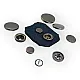 Coat Snap Fasteners Italian Style Zamak Snap Deluxe Series 503C DLXC00503Z
