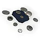 Coat Snap Fasteners Italian Style Zamak Snap Deluxe Series 503C DLXC00503Z