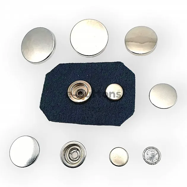Coat Snap Fasteners Italian Style Zamak Snap Deluxe Series 503C DLXC00503Z