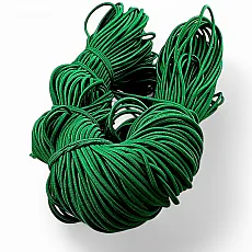 Braided Elastic  Green 100mt Bundle LYV000GREEN