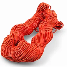 Braided Elastic Orange 100mt Bundle LYV000ORANGE