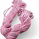 Pink Braided Elastic 100mt Bundle LYV000PINK