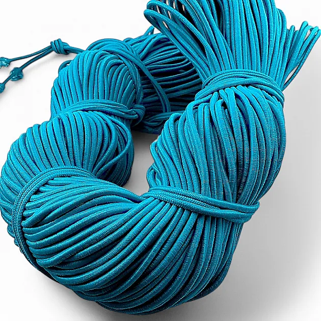 Braided Elastic Turquoise 100mt Bundle LYV000TURKUAZ