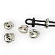 Metal Stopper Nickel Plated 50 Pcs/Pack 4.5 mm Hole Diameter Stopper NS004500PROMO