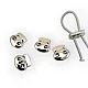 Metal Stopper Nickel Plated 50 Pcs/Pack 4.5 mm Hole Diameter Stopper NS004500PROMO