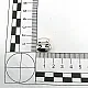 Metal Stopper Nickel Plated 50 Pcs/Pack 4.5 mm Hole Diameter Stopper NS004500PROMO