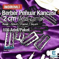 Threaded 2 cm Penuar Hook - Hook Buckle Y00013
