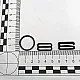 20 mm (3/4 inch) Bra Hook Metal Nylon Coated PIR750020