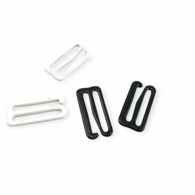 20 mm (3/4 inch) Bra Hook Metal Nylon Coated PIR750020
