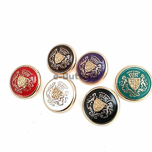 Enamel Blazer Jacket Button Coat Cardigan Overcoat Button PB0001