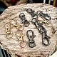 9 mm Paris Hook Spring Swivel Hooks - Keychain Hook  100 Pcs/packet A 510Promo