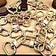 1.5 cm Keychain Hook Gold Color Parrot Hook 50 Pieces / Pack A 546 PROMO
