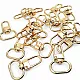 1.5 cm Keychain Hook Gold Color Parrot Hook 50 Pieces / Pack A 546 PROMO