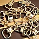1.5 cm Keychain Hook Gold Color Parrot Hook 50 Pieces / Pack A 546 PROMO