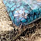 Prong Snap Fastener with Cover 9.5mm - 3/8" Saxe Blue Painted Stainless Steel 250 Pieces/Pack C0014PromoS Blue