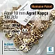 Hook and Eye Loop 10 mm 50 Pieces Ball Stud Sample Package E 1879 PROMO
