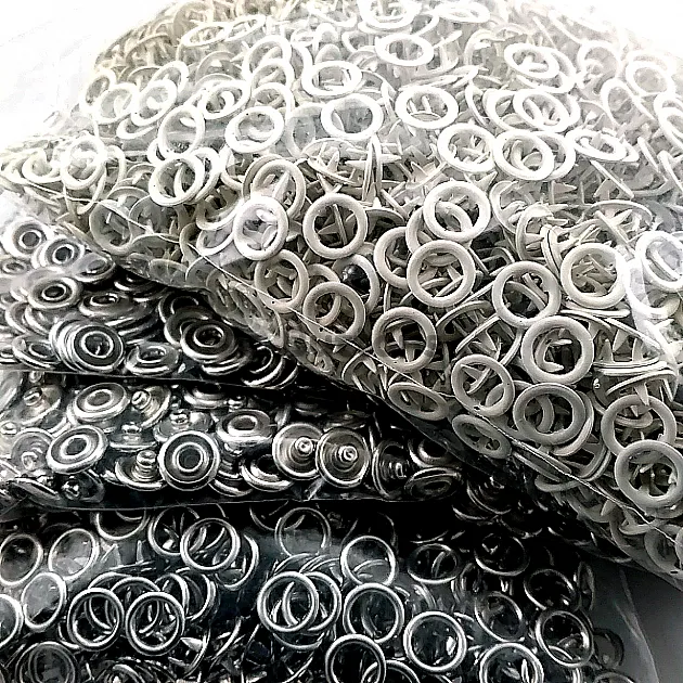 Bebe Çıt Çıtı8 mm Kemik Renk Klikıt Çıtçıt 250 Adet ERBCLK0008PKKemik