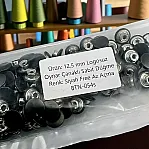 12.5 mm Jeans Button 0,47" Metallic Black with Movable Cup 150 Pieces/Pack KD0012503PROMO